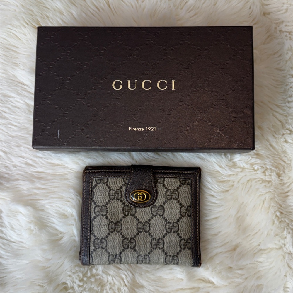 Gucci Sherry Accessory Collection card holder wallet vintage